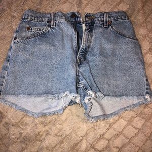 Levi’s jean shorts